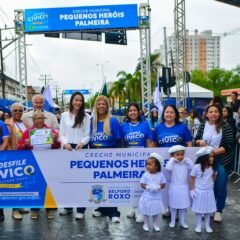 Cerca de 3 mil pessoas desfilam na Avenida Carvalhaes e encerram a Semana da Pátria